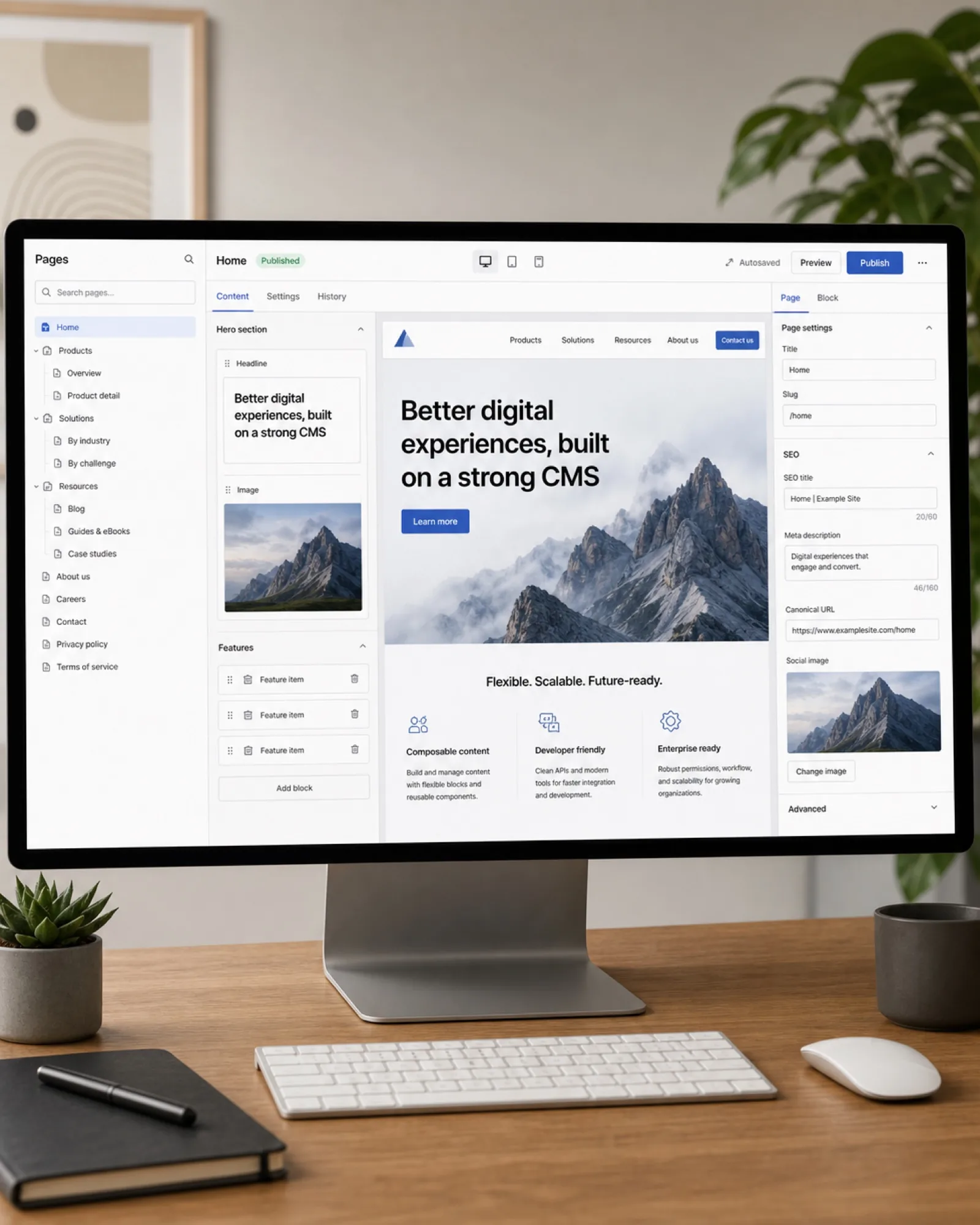 CMS Integration