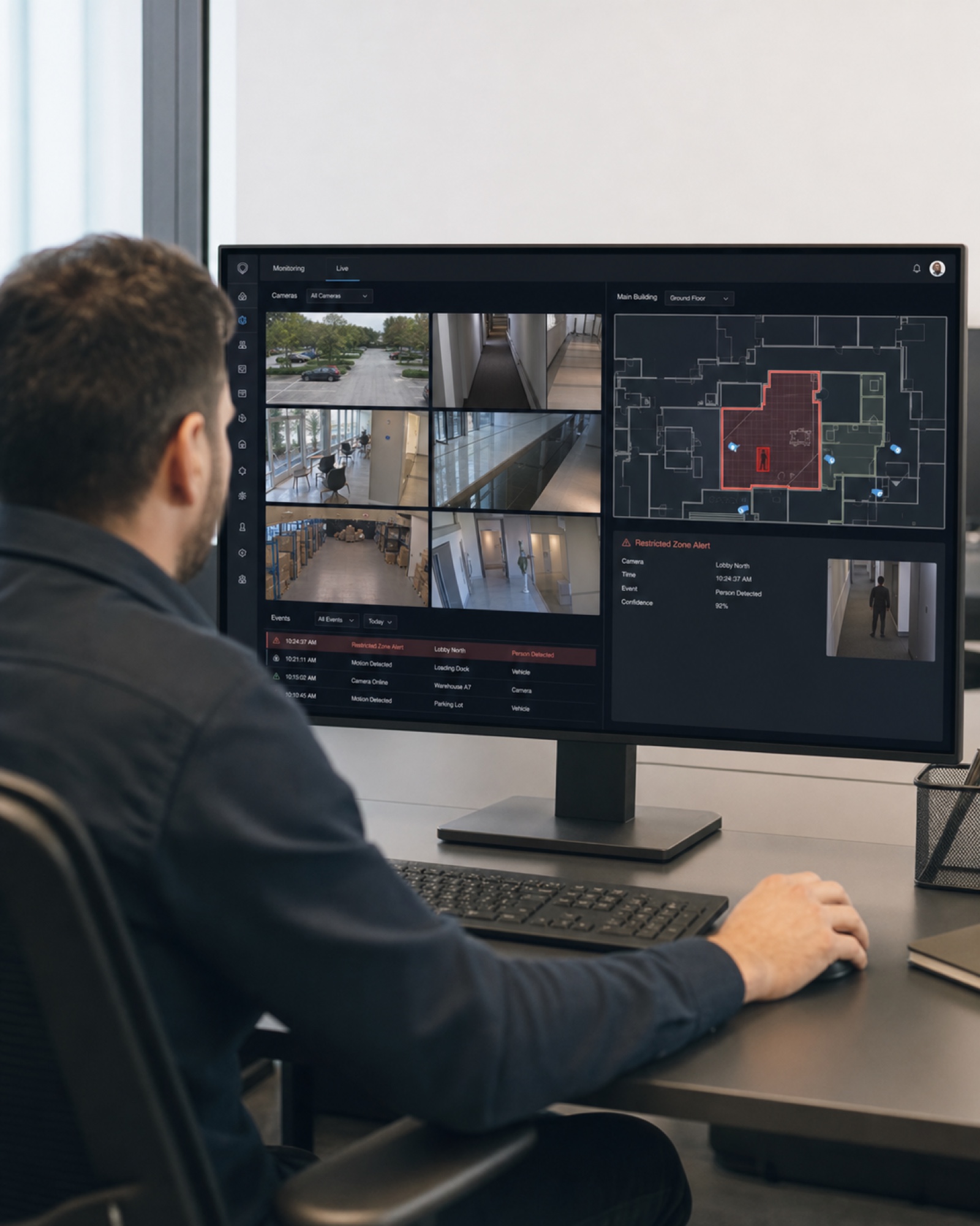 Monitoring site safety alerts and violations